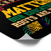 Poster Hbcu Black College Problèmes scolaires Amérique af (Coin)