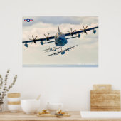 POSTER HC-130J COMBAT KING II (Cuisine)