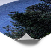 Poster HDR clair et foncé Imprimer avec versets d'écritur (Coin)