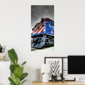 Poster HDR-Train (Bureau à domicile)