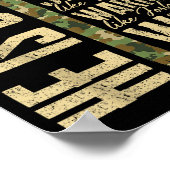 Poster He Is G-dad Camo Religious Father's Day Christian (Coin)