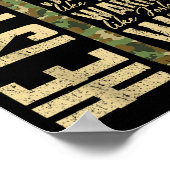 Poster He Is Ps Camo Religious Father's Day Christian Dad (Coin)