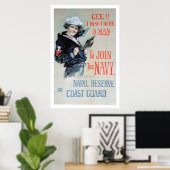 Poster Hé ! ! J'aimerais être un homme (US02281) (Bureau à domicile)