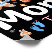 Poster He Or She Mom To Be Christmas Gingerbread Gender R (Coin)