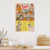 Poster Hé, ZIPPY ! Votre esprit se promène ! ! (Cuisine)