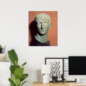 Poster Head from a full length statue of Emperor (Bureau à domicile)