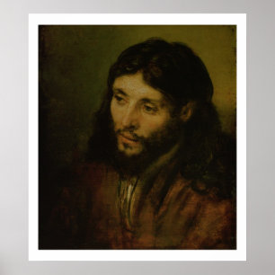 Poster Head of Christ, c.1648 (oil on canvas)