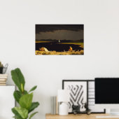 Poster Heade - À l'approche de l'orage (Bureau à domicile)