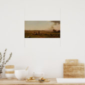 Poster Heade - Chasseurs Repos 1863 (Cuisine)