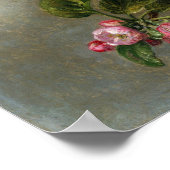 Poster Heade - Colibri et Fleurs de Pommier (Coin)