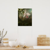 Poster Heade - Fleurs d'orchidée (Cuisine)