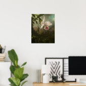 Poster Heade - Fleurs d'orchidée (Bureau à domicile)
