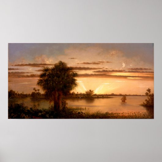 Poster Heade - Florida Sunrise (Devant)