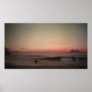 Poster Heade - Plage chantante Manchester Massachusetts