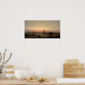 Poster Heade - Voile Au Large De La Côte 1869 (Cuisine)