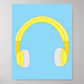 Poster Headphones (Devant)