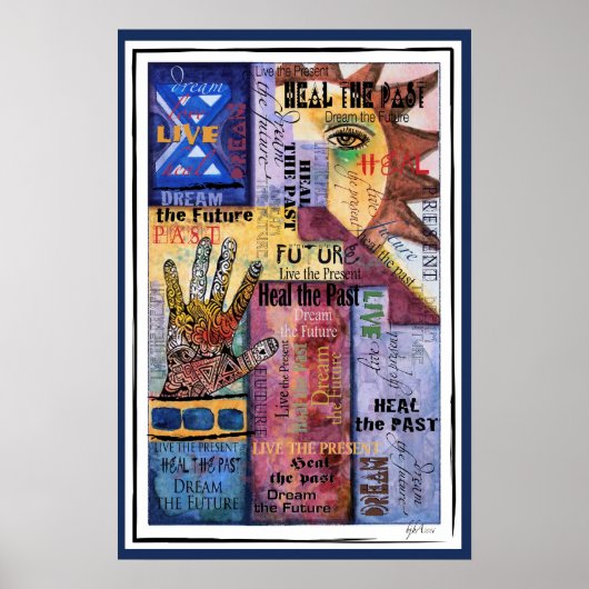 Poster Heal Live & Dream (Devant)