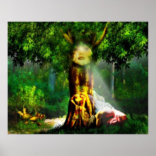 Poster Healing Tree (Voorkant)