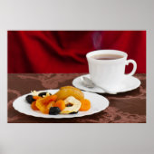 Poster Healthy breakfast (Devant)