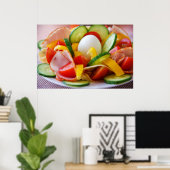 Poster Healthy Breakfast (Bureau à domicile)