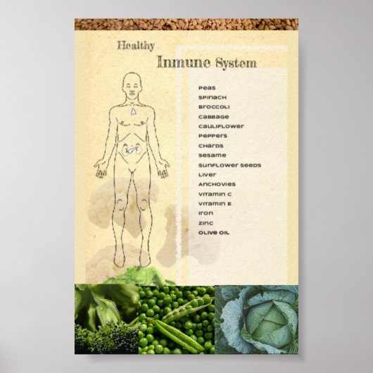 Póster Healthy Inmune System Poster (Voorkant)