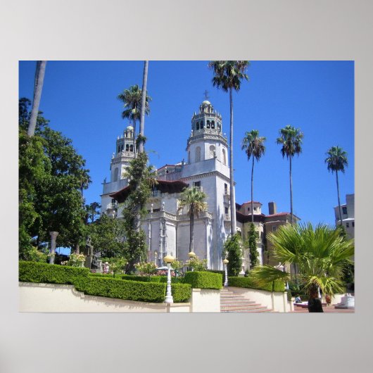 Poster Hearst Castle, San Simeon, Californie (Devant)