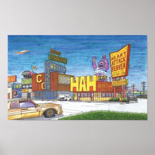 Poster Heart Attack Heaven: Baitline Rd. (Devant)