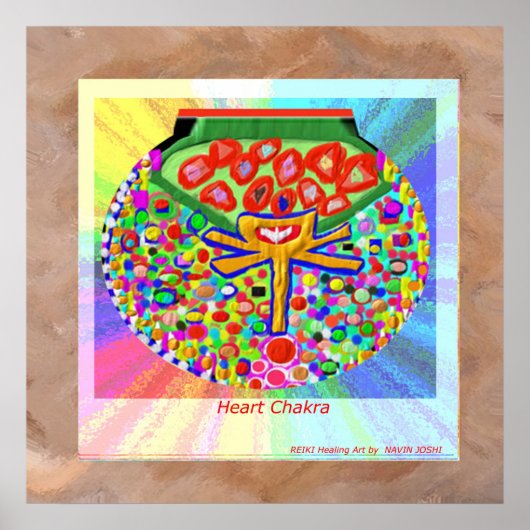 Poster Heart Chakra (Devant)