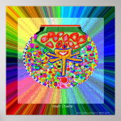 Poster Heart Chakra (Devant)