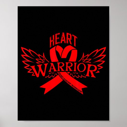 Poster Heart Disease Awareness  (Devant)