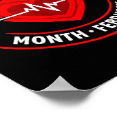 Poster Heart Disease Awareness  (Coin)