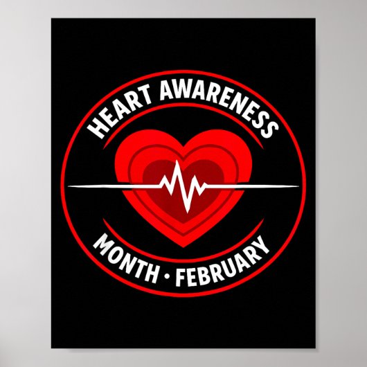 Poster Heart Disease Awareness  (Devant)