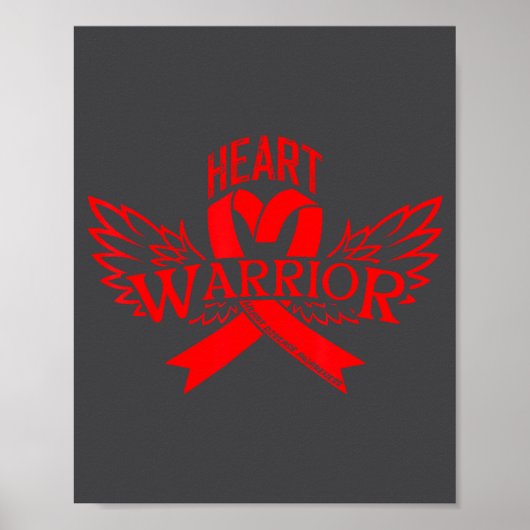 Poster Heart Disease Awareness  (Devant)