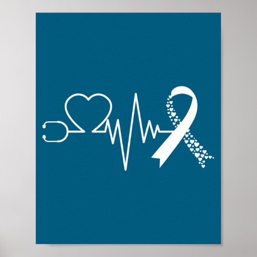 Poster Heart Disease Awareness Go Red In February Health  (Devant)