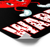 Poster Heart Disease Awareness Heart Warrior Wear Red Hea (Coin)