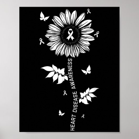 Poster Heart Disease Awareness Month  (Devant)