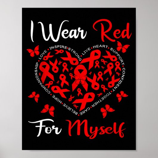 Poster Heart Disease Awareness Month Open Heart Diseases (Devant)