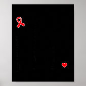 Poster Heart Disease Month Suprt Walk Tee  (Devant)