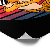 Poster Heart Hands Funny Retro Goldfish Lover Sungles Mak (Coin)