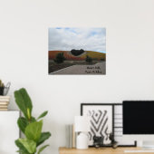 Poster : Heart Hill, Paso Robles, en automne (Bureau à domicile)