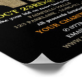 Poster Heart in Hands, Silent Charity Auction Event (Coin)