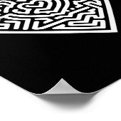 Poster Heart Maze Valentine's (Coin)