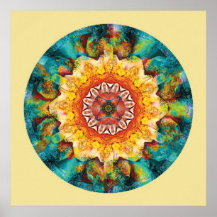 Poster Heart of Surrender Mandala 4