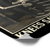 Poster Heart Says T Knees Say Balcony  (Coin)