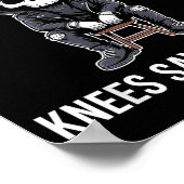 Poster Heart Says T Knees Say Balcony Funny Concert  (Coin)