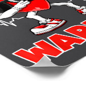 Poster Heart Warrior Heart Disease Awareness Month Red He (Coin)