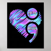 Poster Heart You Don't Let Story End Suicide Prevention (Devant)