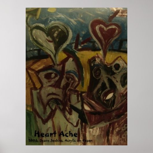 POSTER HEARTACHE (Devant)