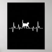 Poster Heartbeat Cat  (Devant)