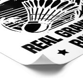 Poster Heartbeat Ecg Shuttle Badminton Player Shuttle (Coin)